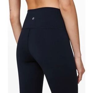1016 lululemon Wunder Under High-Rise Tight 25" Size 0 - True Navy Blue W5BPAS